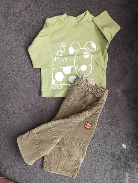 Podšité nohavice s natelníkom, kik,62