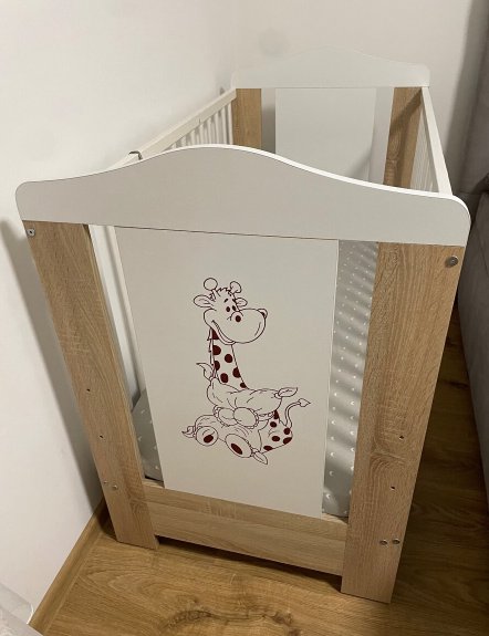 Detská postelka, šírka (cm): 65,dĺžka (cm): 120