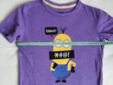 Fialové tričko mimoni, reserved,134