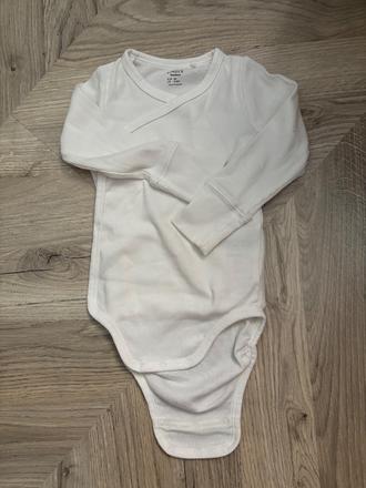 Rebrovane body biele 68, lindex,68