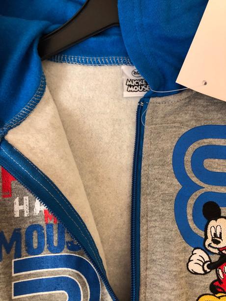 Chlapcenska mikina mickie mouse, disney,98 / 104
