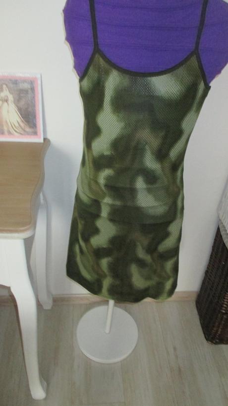 Maskáčové letné šatky, h&m,m