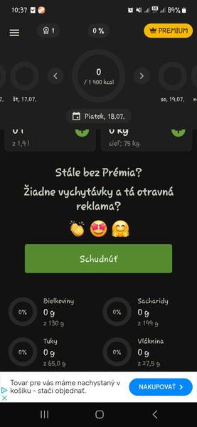 Je moja tabuľka na chudnutie správne nastavená?