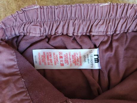 Zateplené nohavice veľ. 80/86, mothercare,80