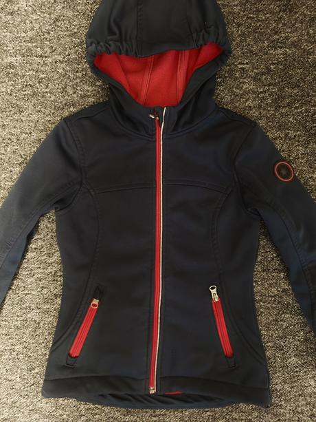 Zateplená softshellová bunda, 128