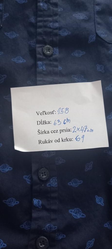 Košeľa veľ.158, 158