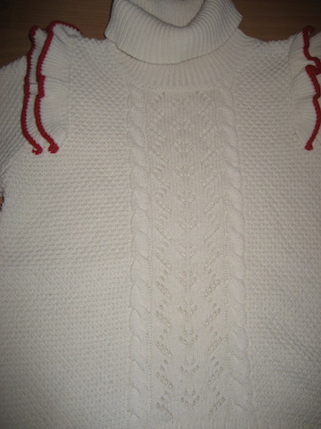 Teplý rolák pulovrik, next,152