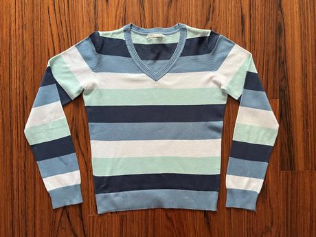 Pásikavý tenký pulover, reserved,s