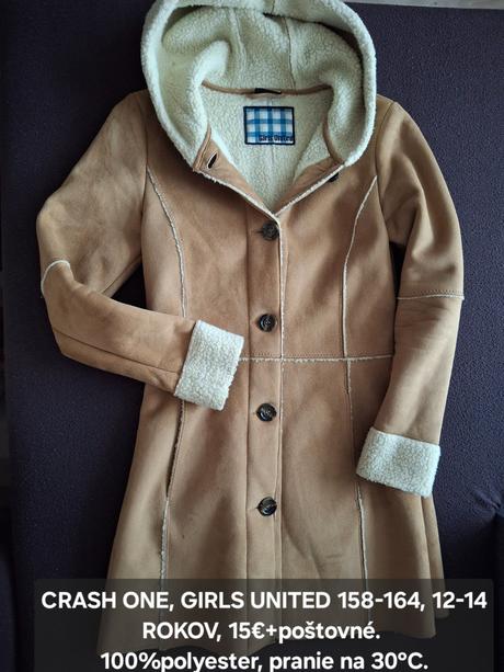 Dievčenský elegantný kabát. crash one., crashone,164