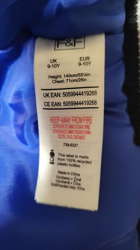 Bunda velk. 140, f&f,140