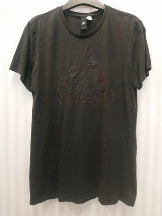 Dámsky čierny top s nápisom, l, l