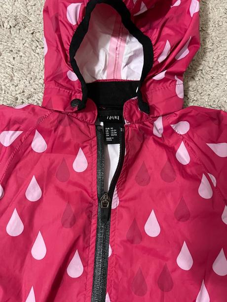 Bunda do dažďa, h&m,92