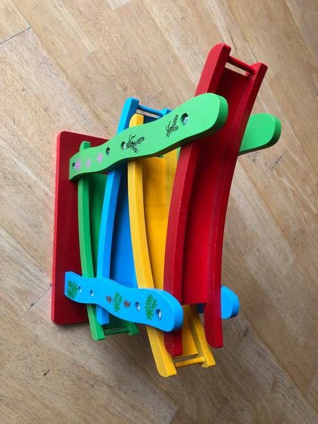 Autíčková dráha drevená,