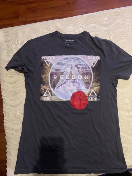 Tričko s krátkym rukávom reebok, reebok,s