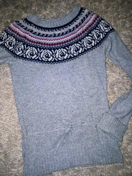 Svetrik pletene saty 146/152, h&m,146