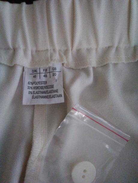 Elegantné elastické nohavice, 46