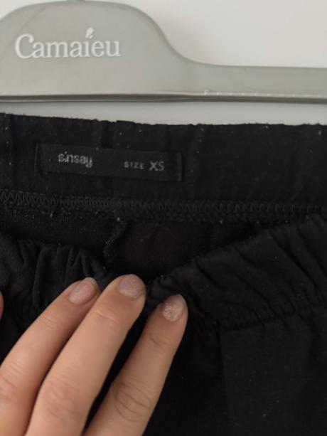 Čierne teplaky, sinsay,xs