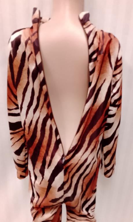 Kostým tigrí overal, 6-8 r, 116-128 cm, 