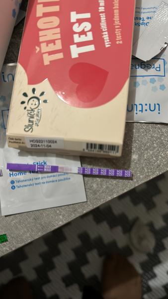 Je to tehotenský test negatívny?