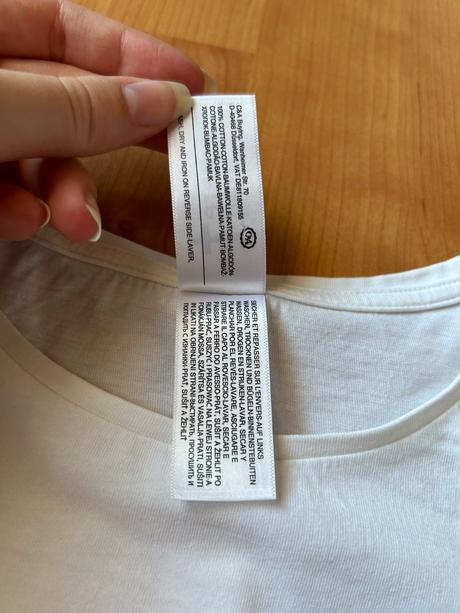 Biele tričko, c&a,170 / 176