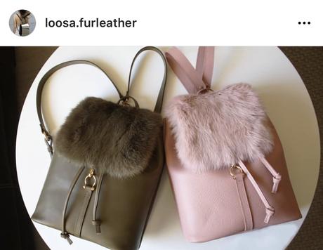 Handmade kozeny ruksak/kabelka, 