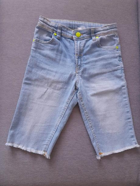 Chlapčenské rifľové kraťasy veľ. 134, boys,134