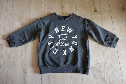 Mikinka s mackom, h&m,98