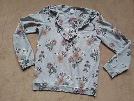 Kvetovany sveter mikina lindex 164 alebo xs, lindex,164