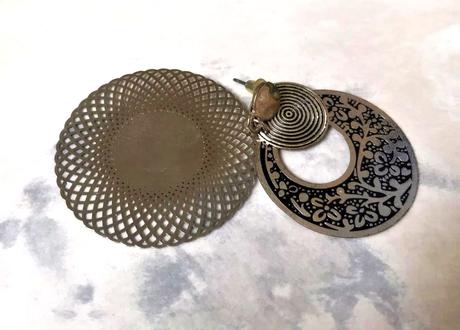 Filigránové náušnice - etno/boho štýl, 