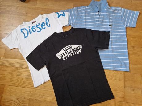 3x tričká 10-12r., lacoste,152