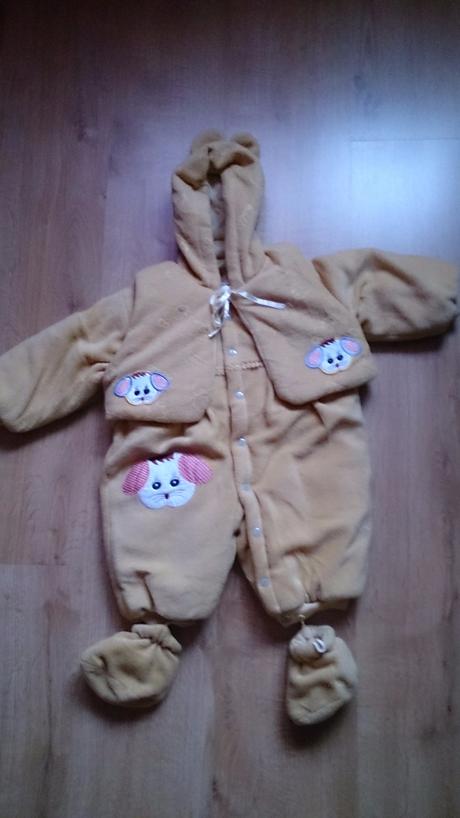 Zimný overal s vestou, 74