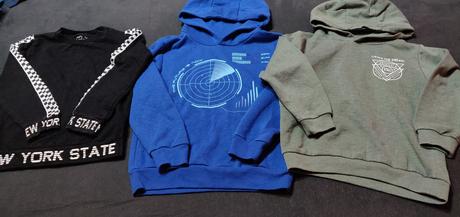 Mikina 3ks, primark,116