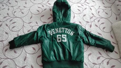 Obojstranna bundicka, benetton,104