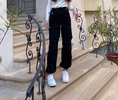 Parachute pants, bershka,xs