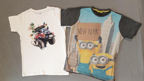 2x tričko, quiksilver,140