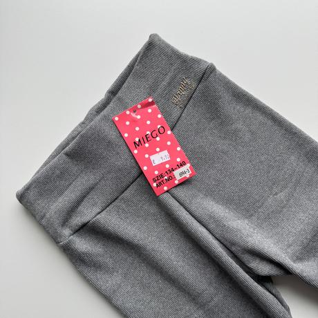 Dievčenské zateplené legíny dorothy sivá, 134 - 164