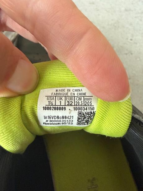 Reebok tenisky veľkosť 32, reebok,32