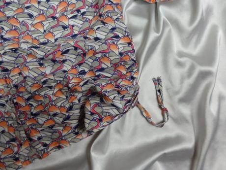 Kvalitná roll-up blúzka, s