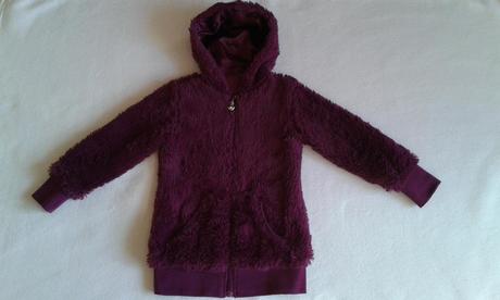 Pekná chlpatková prechodná bundička,veľ. 116/122., 116