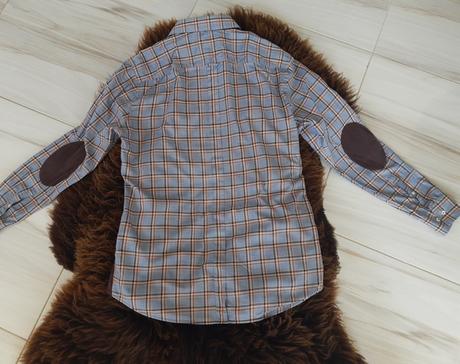 Pánska košeľa hugo boss so záplatami, hugo boss,42