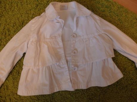 Volánikové biele sačko next 3/4, next,104