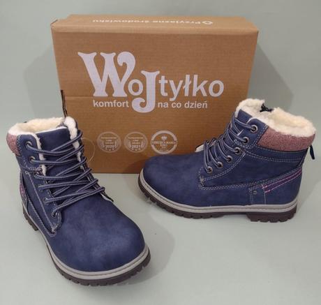 Detská zimná obuv, wojtylko,31 / 33 / 34 / 35