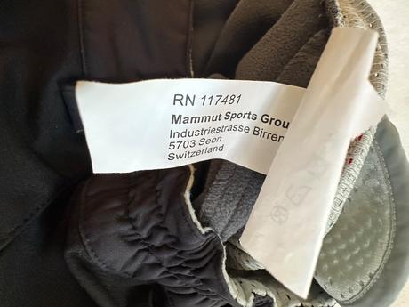 Mammut lyžiarske nohavice, mammut,36