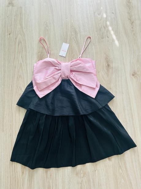 Nádherné šaty s mašľou značky new look, pc 47 eur, new look,s