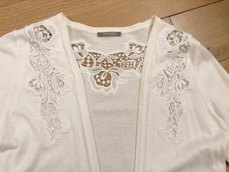 Kardigan s krajkou orsay s 3/4 rukavom, orsay,m