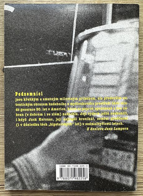 Kniha podzemníci jack kerouac,