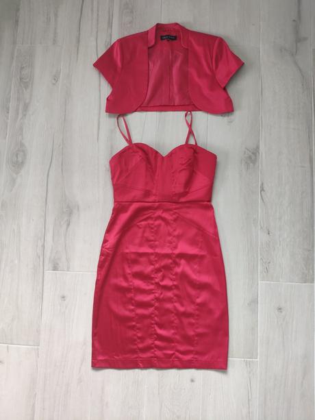 Spoločenské šaty s bolerkom, l