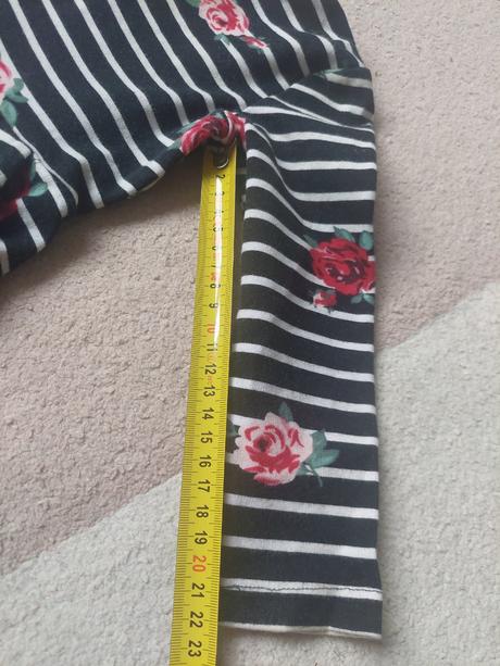 Kvetinkove saty h&m veľ. 98/104, h&m,98