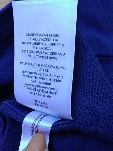 Ralph lauren bear originál dievčenské tričko, ralph lauren,98