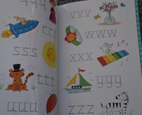 Usborne - little wipe clean alphabet, numbers,